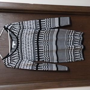 XL long sleeve sweater dress